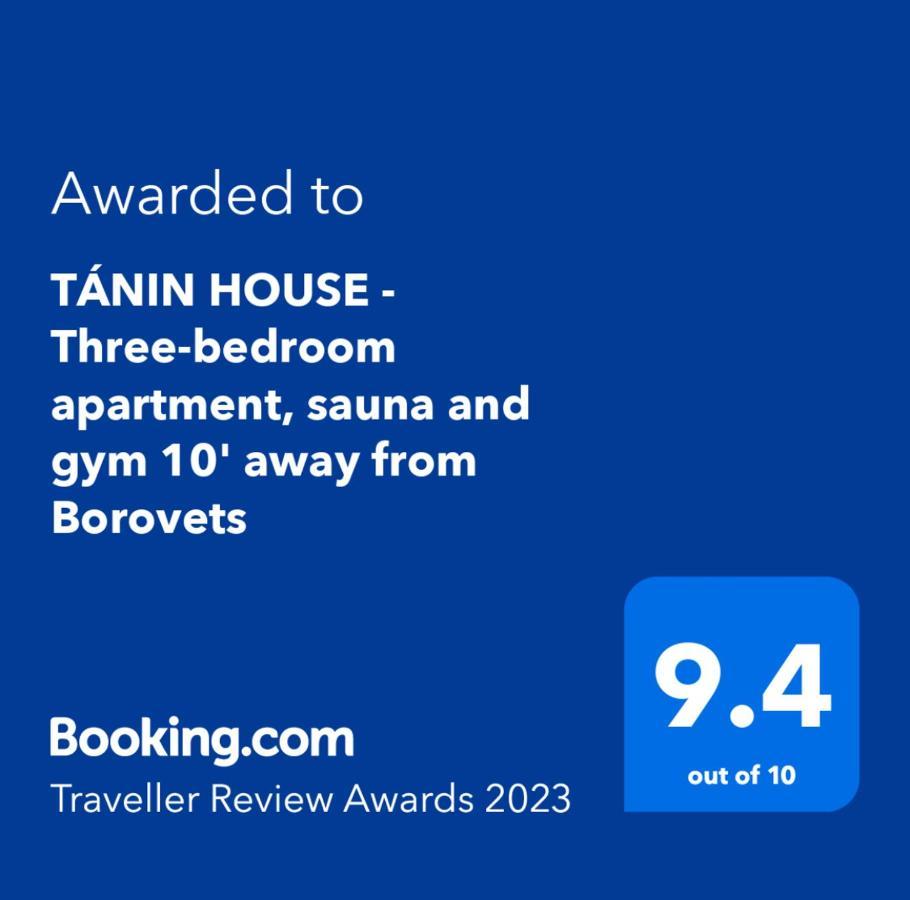 Tanin House - Three-Bedroom Apartment, Sauna And Gym 10' Away From Borovets Samokov Exteriör bild