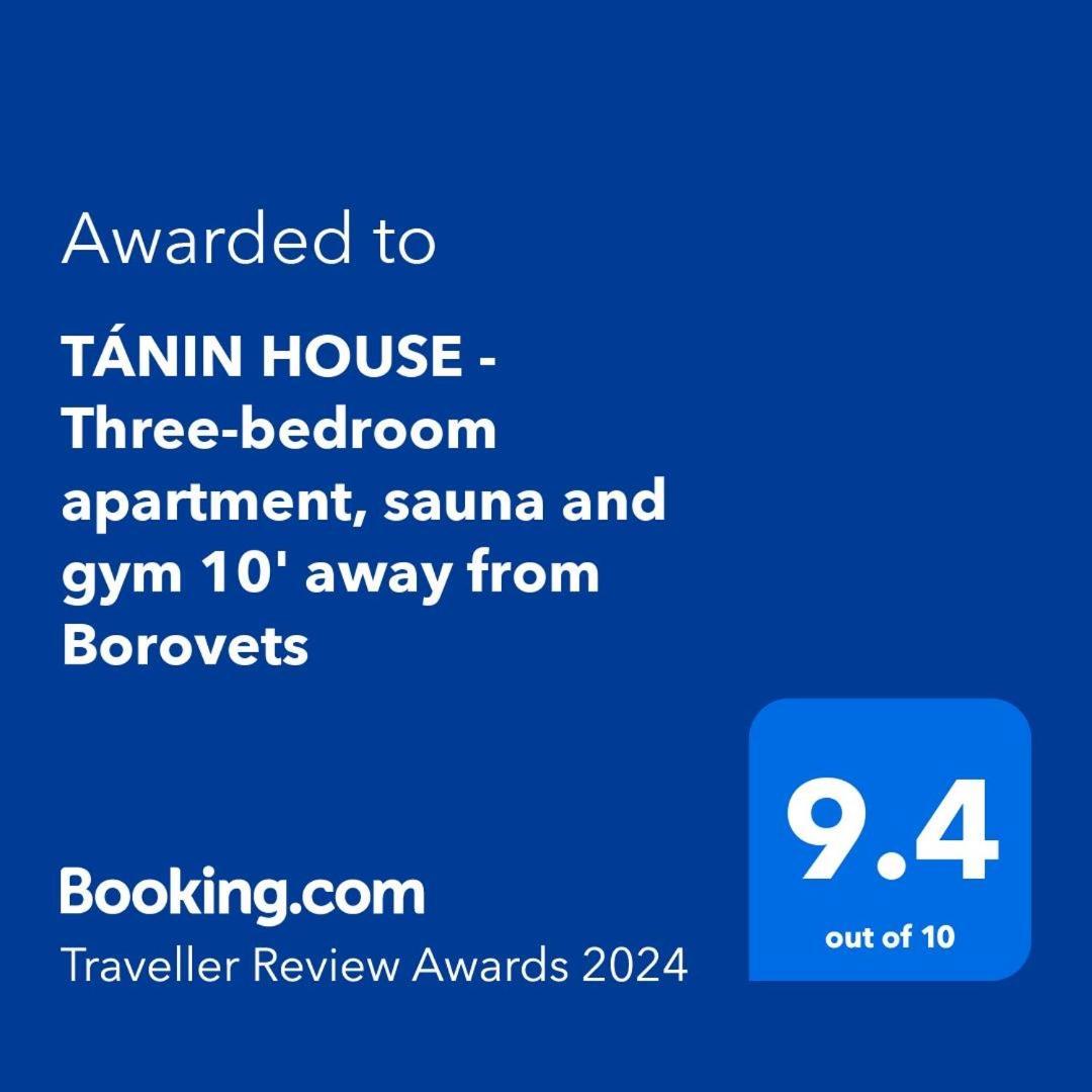 Tanin House - Three-Bedroom Apartment, Sauna And Gym 10' Away From Borovets Samokov Exteriör bild